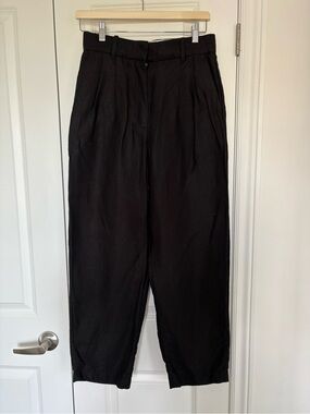 Aritzia Wilfred linen blend pant